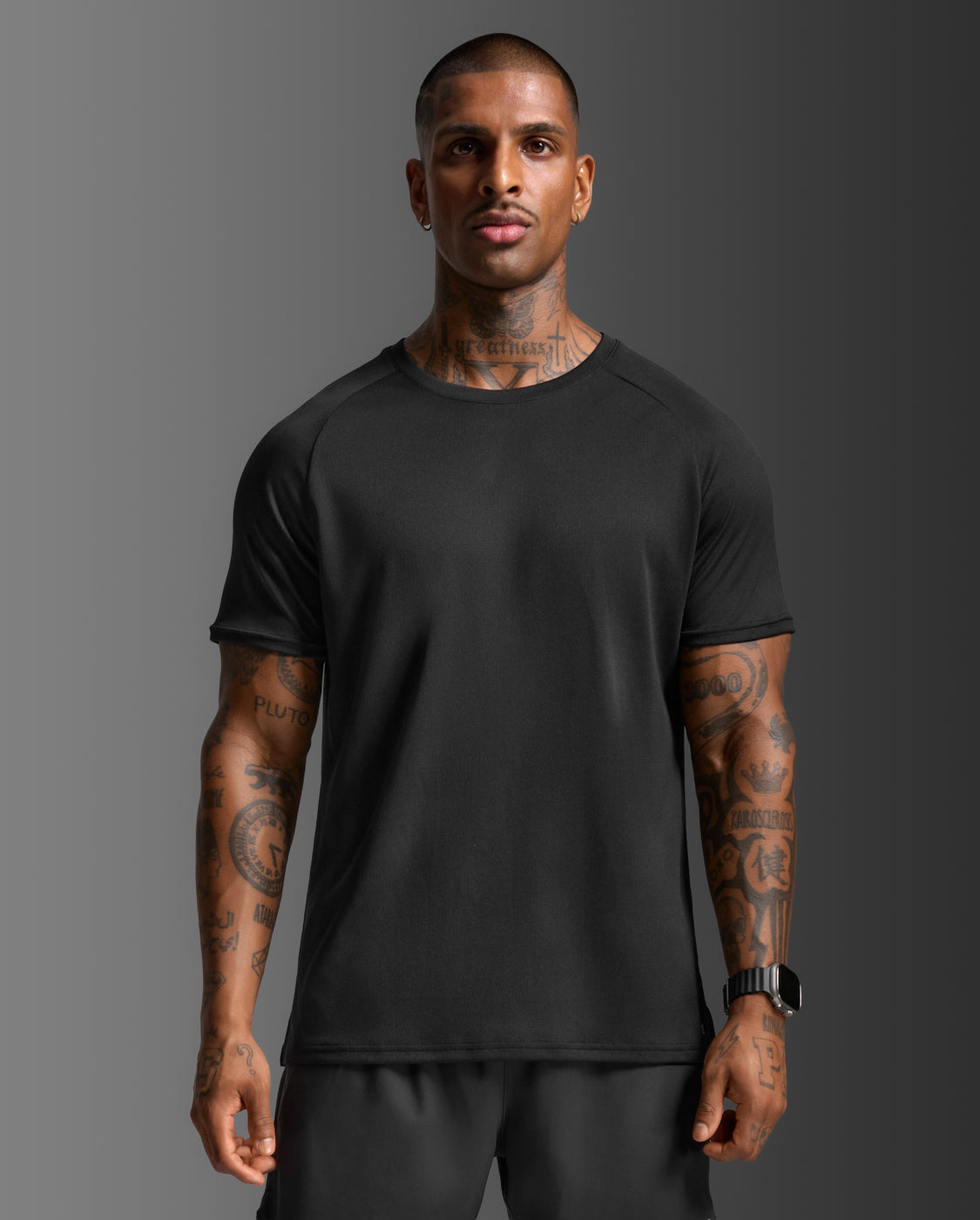 Black Aero Tee | Short Sleeve Tops | 2XU
