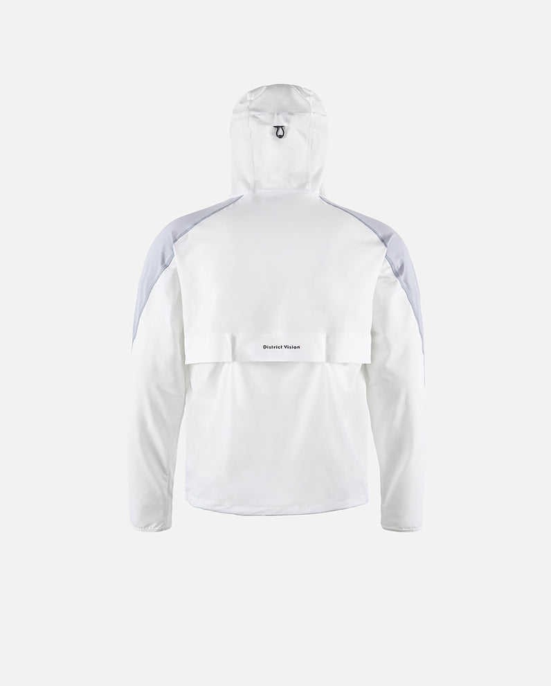 District Vision x 2XU Asymmetrical Hooded Desert Anorak