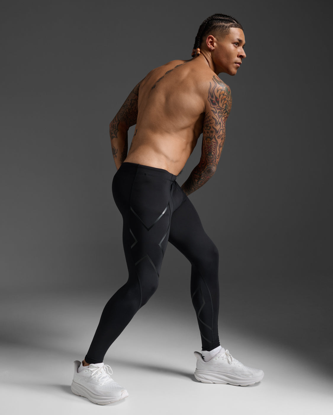 Black Core Compression Tights | Leggings & Tights | 2XU