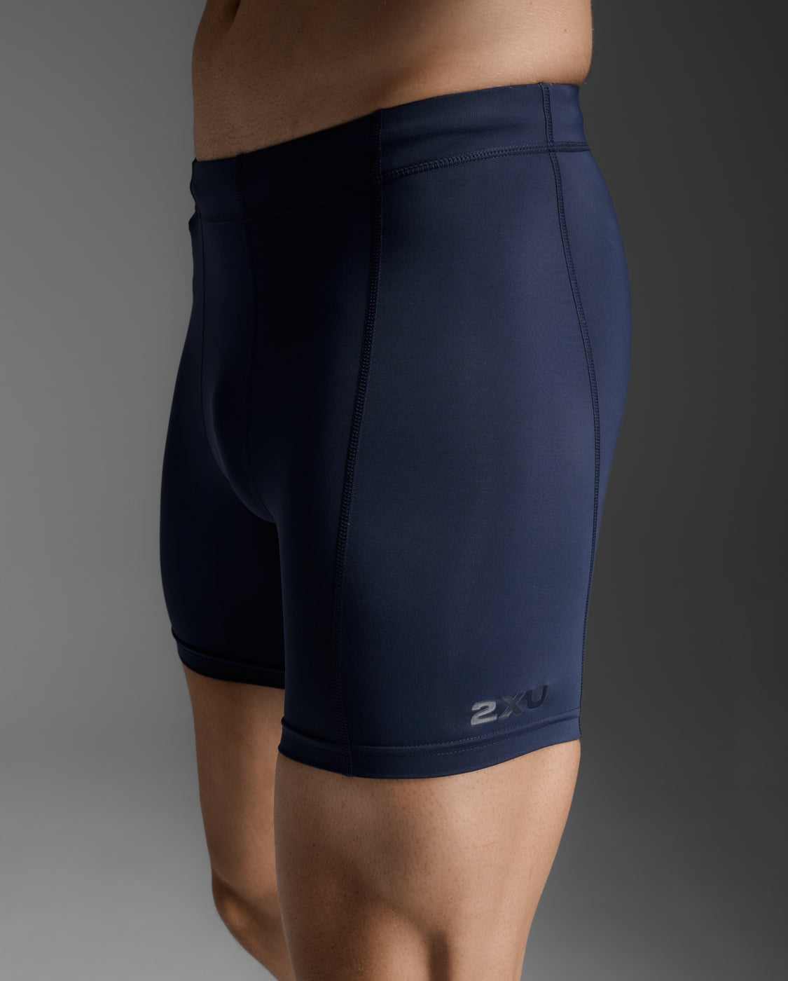 Navy Core Compression 1/2 Shorts | Workout and Running | 2XU