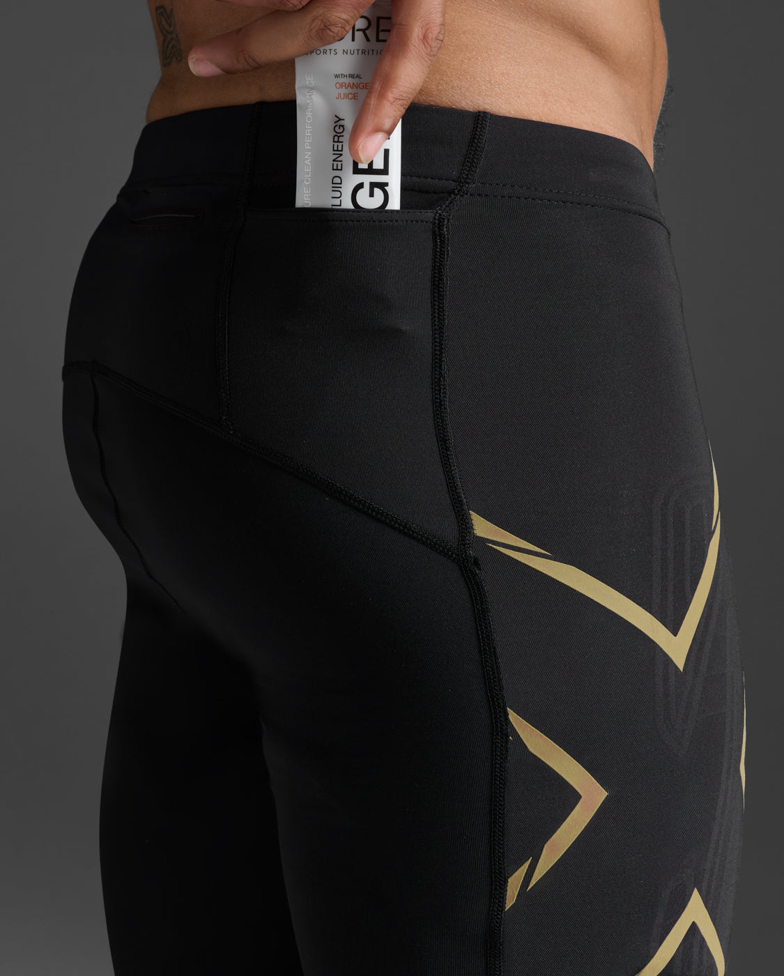 Compression Gear Compression Shorts With Zipper Pocket Compression
