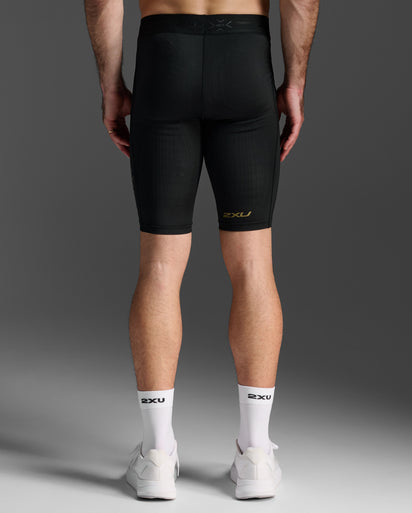 Black Force Compression Shorts | Workout and Running | 2XU
