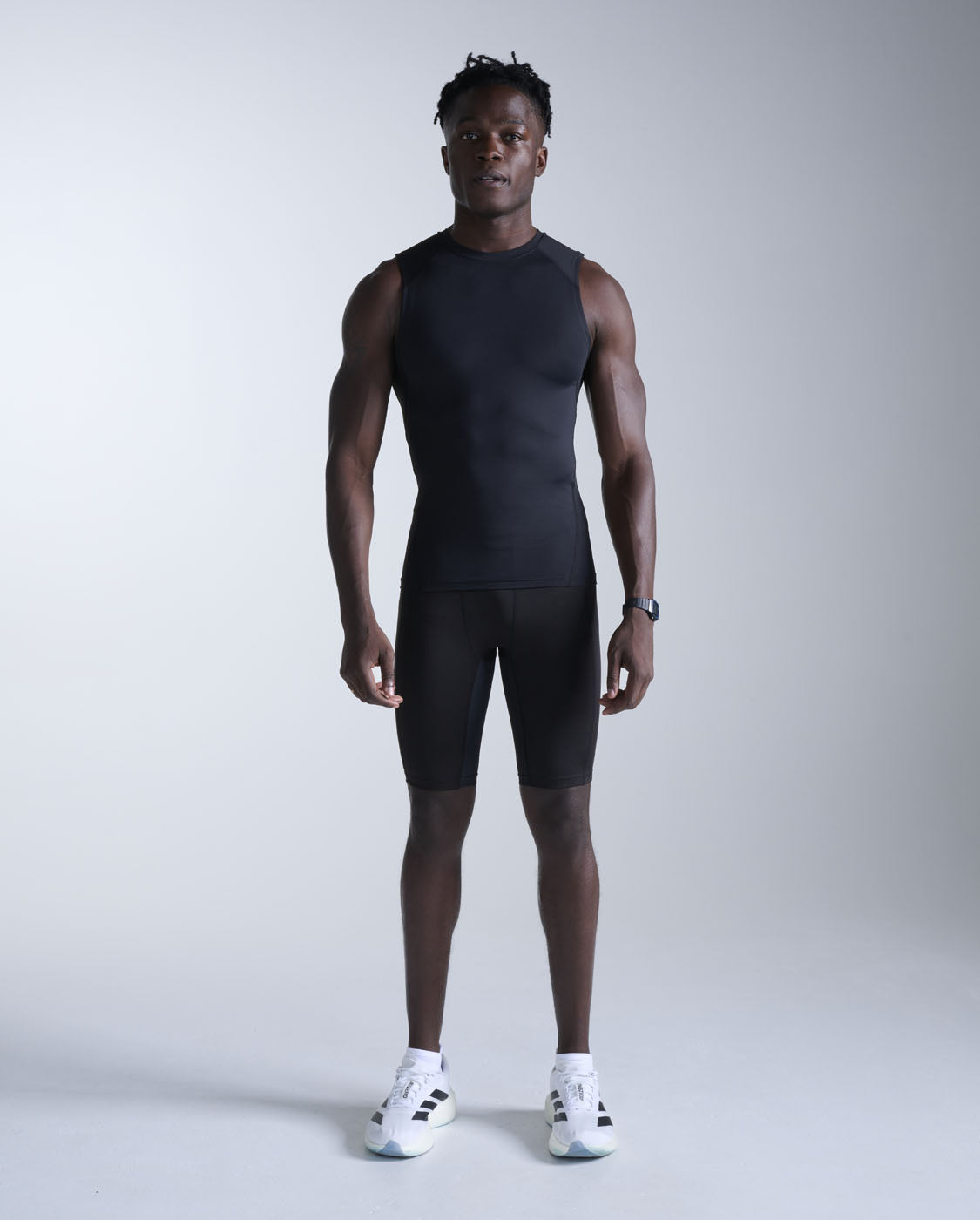 Manches De Compression 2XU - Course à Pied - Unisexe Taille M - Couleur TTM/Noir (Neuf Sans Boîte)