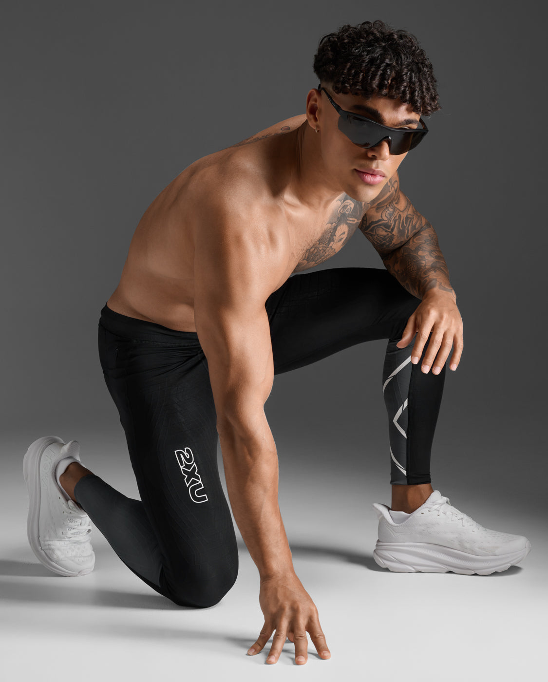 陸上用パンツ 2XU Men's Light Speed Compression Tights Men's Compression Pants | Light Speed Tights – 2XU US