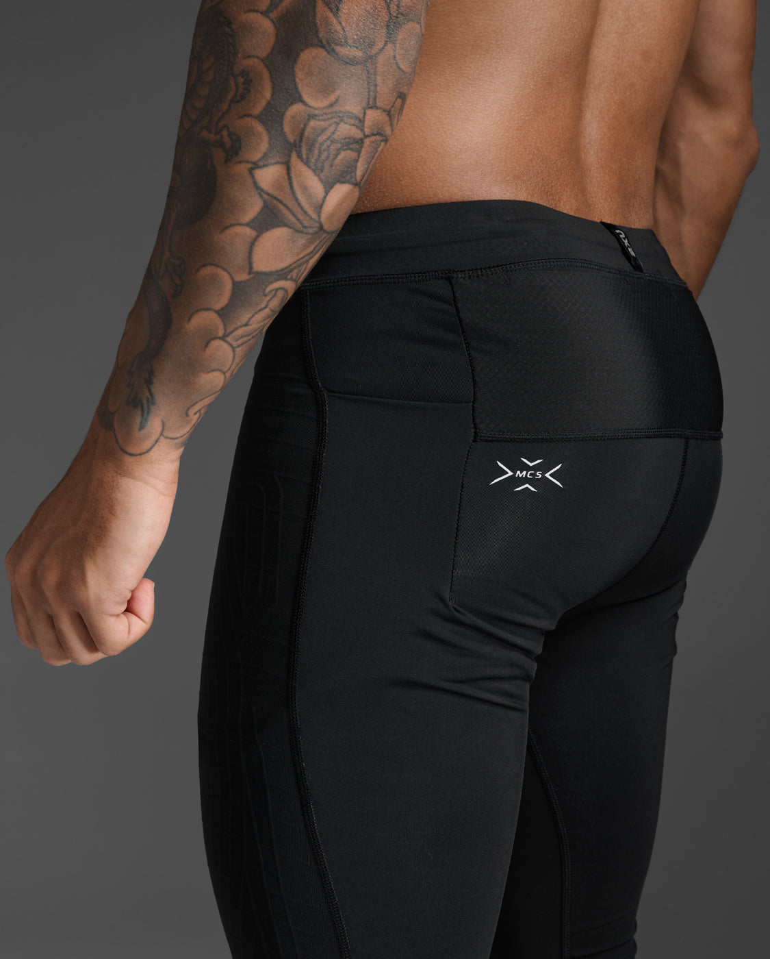 レッグウェア 2XU Light Speed Tights MAJ/MRF 2XU Light Speed React Compression Tights
