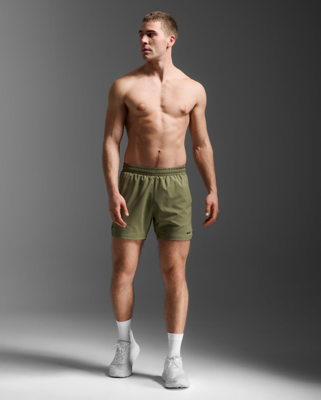 Green Aero 5 Inch Shorts (Lined) | Workout and Running | 2XU