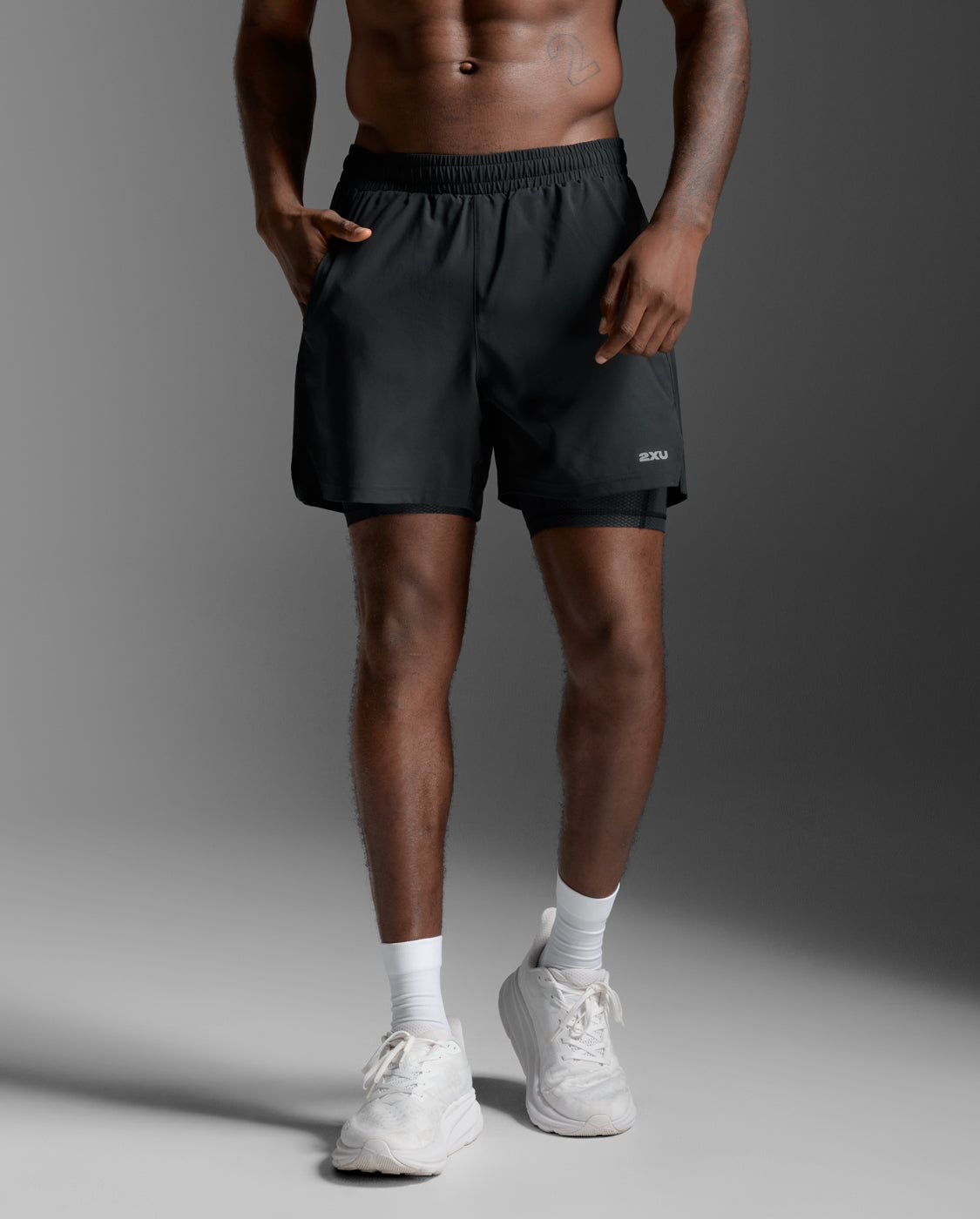 【Ma-Chan】2XU Aero Mesh 2-in-1 5 Inch Shorts – 2XU