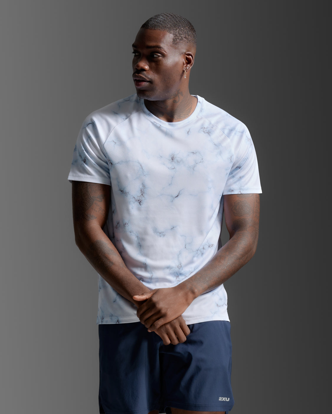 2XU Aero Tee 2XU - Aero Men\u0027s T-shirt - Black⁄Silver Reflective - 2025