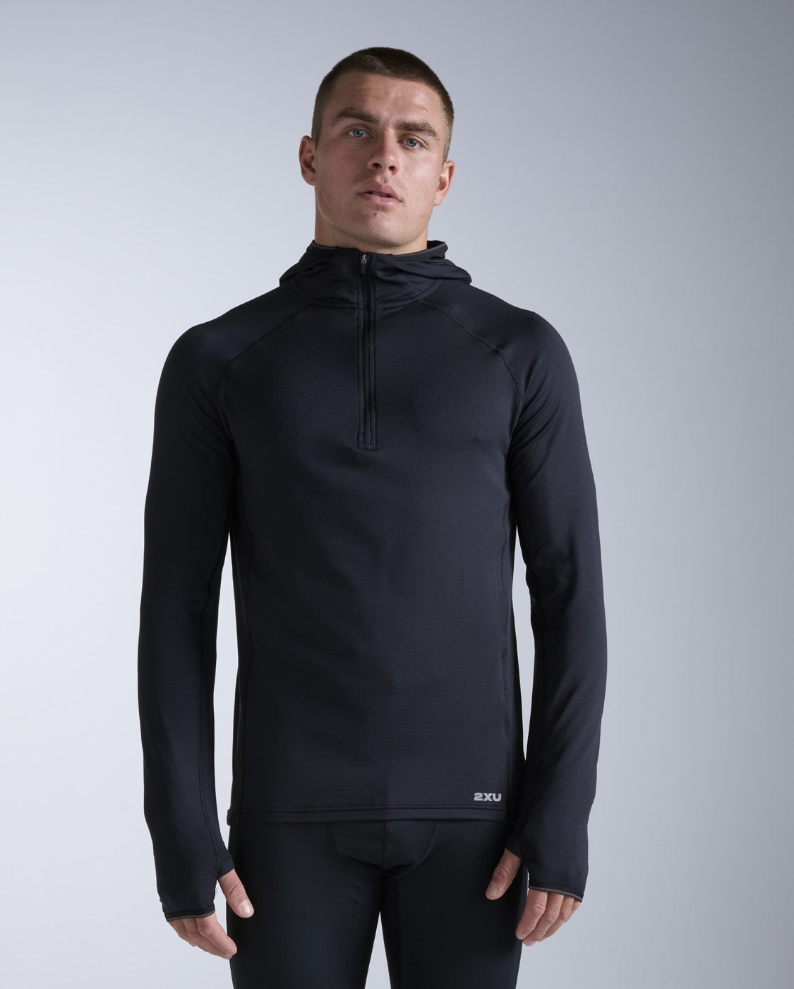 【新品タグ付き】SUIC GOLF ZIPUP SWEATSHIRT 黒 2 Ignition Grid 1/2 Zip Hoodie – 2XU