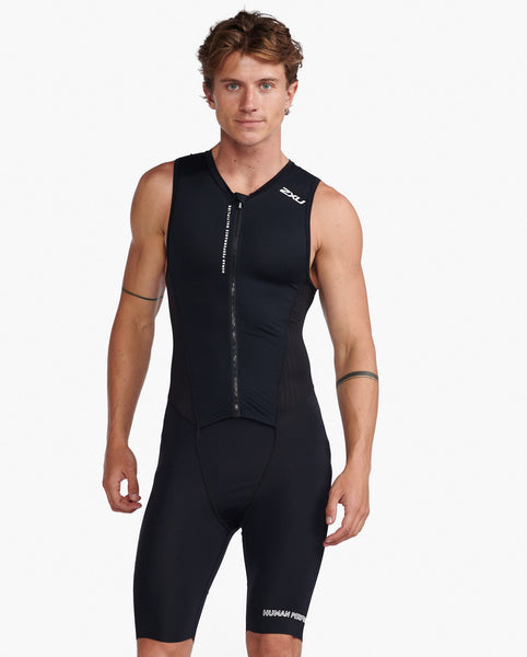 2XU Triathlon Wear | Perform Front Zip Trisuit | Cycling