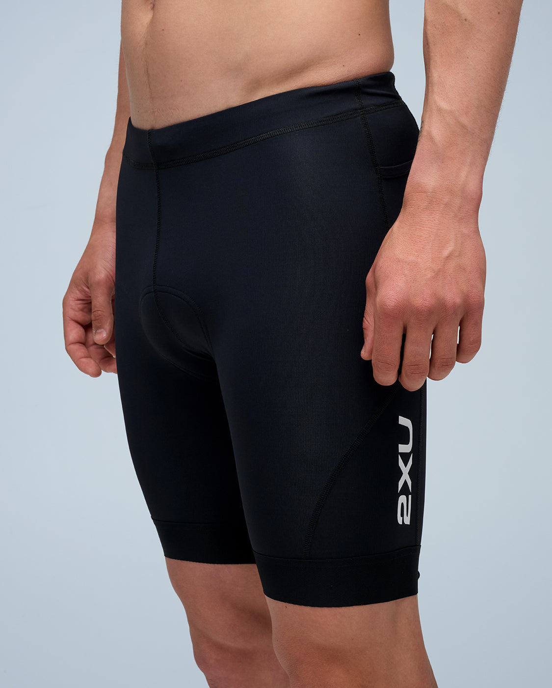 Black Core Tri 8 Inch Shorts | Workout and Running | 2XU