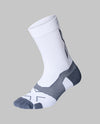 Vectr Light Cushion Crew Socks - White/Grey