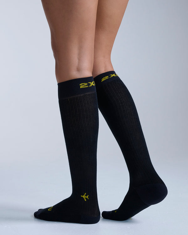 Flight Bamboo Charcoal Compression Socks