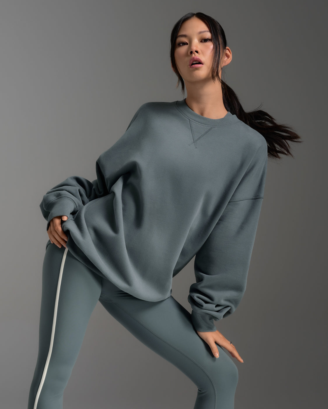 Unisex EZ Oversized Organic Cotton Crew