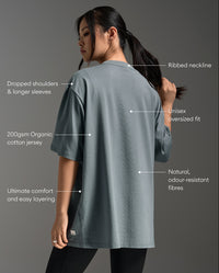 Unisex EZ Oversized Organic Cotton Tee