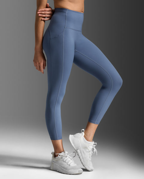 Form Stash Hi-Rise Compression 7/8 Tights with Pockets – 2XU