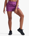 Form French Terry Shorts - Wood Violet/White