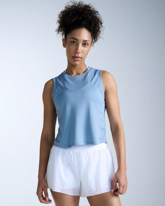 Aero Mesh Crop Tank