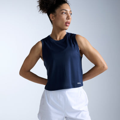 Aero Mesh Crop Tank