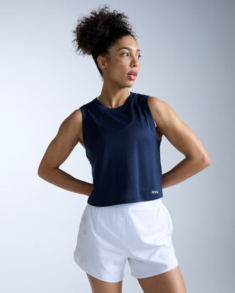 Aero Mesh Crop Tank