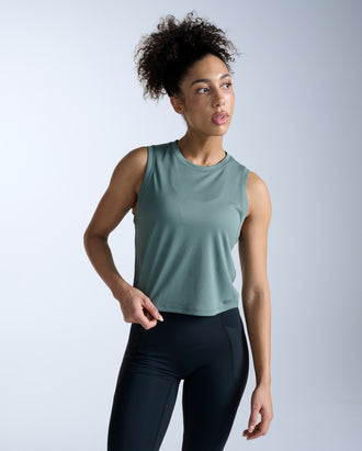 Aero Mesh Crop Tank
