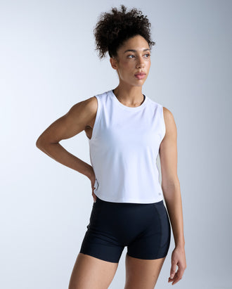 Aero Mesh Crop Tank