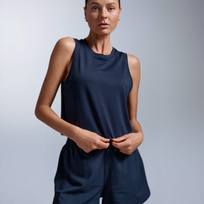 Aero Mesh Crop Tank