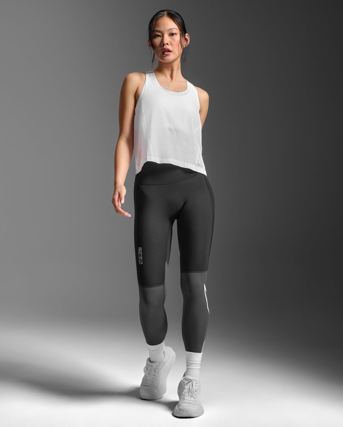 Light Speed React Crop Singlet