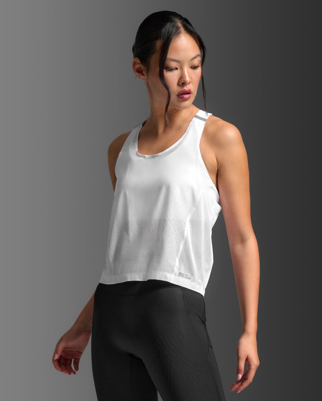 Light Speed React Crop Singlet