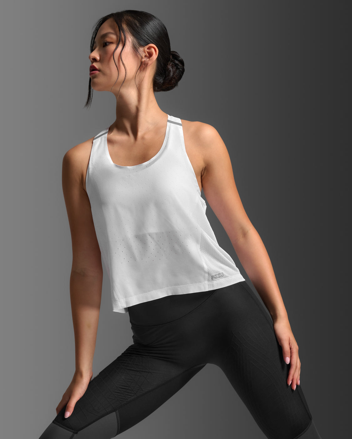 Light Speed React Crop Singlet