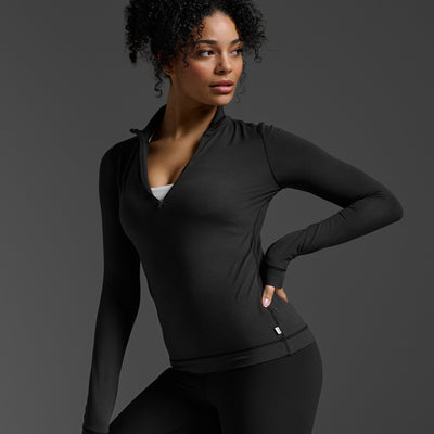 Flex 1/2 Zip Long Sleeve