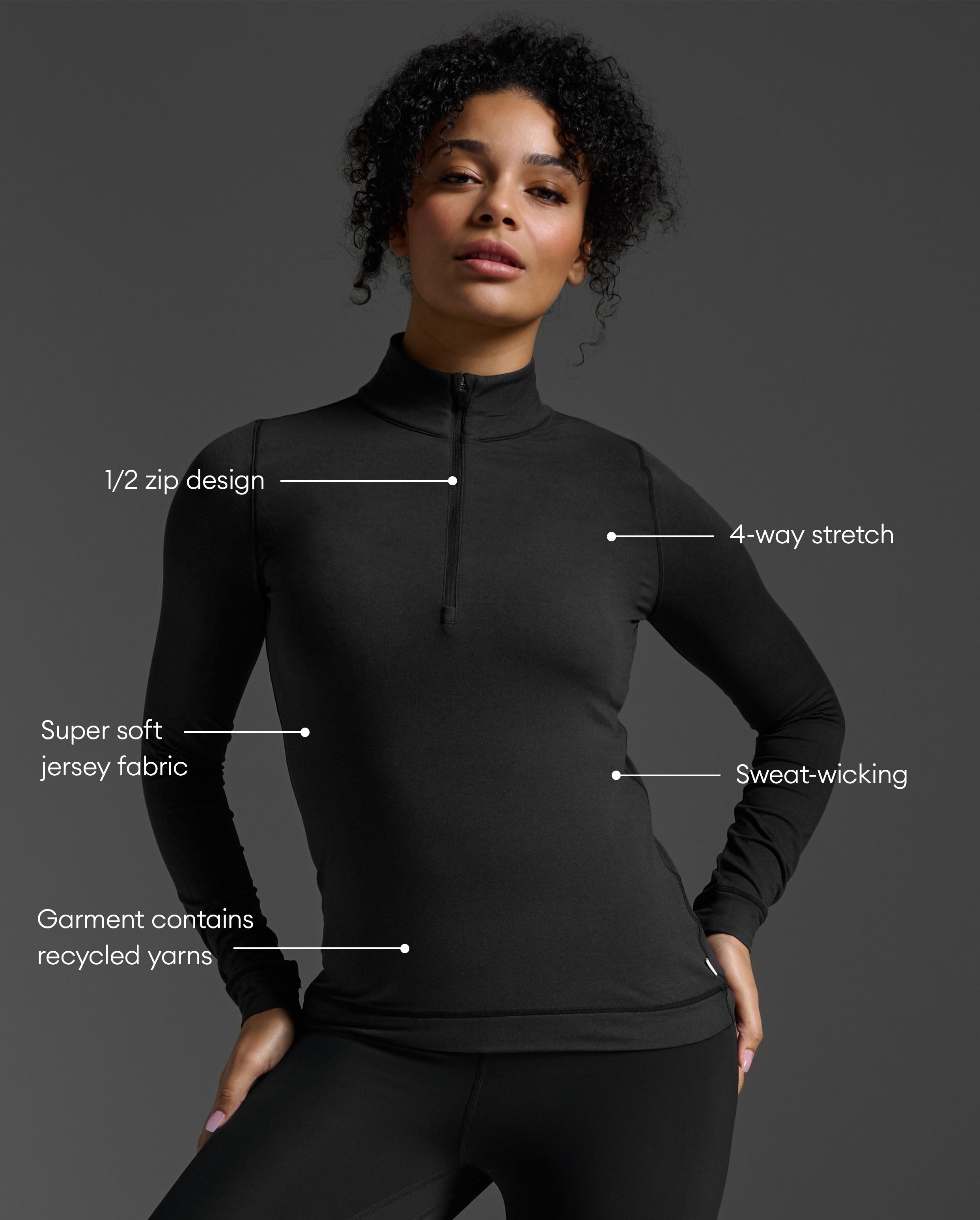 Flex 1/2 Zip Long Sleeve – 2XU