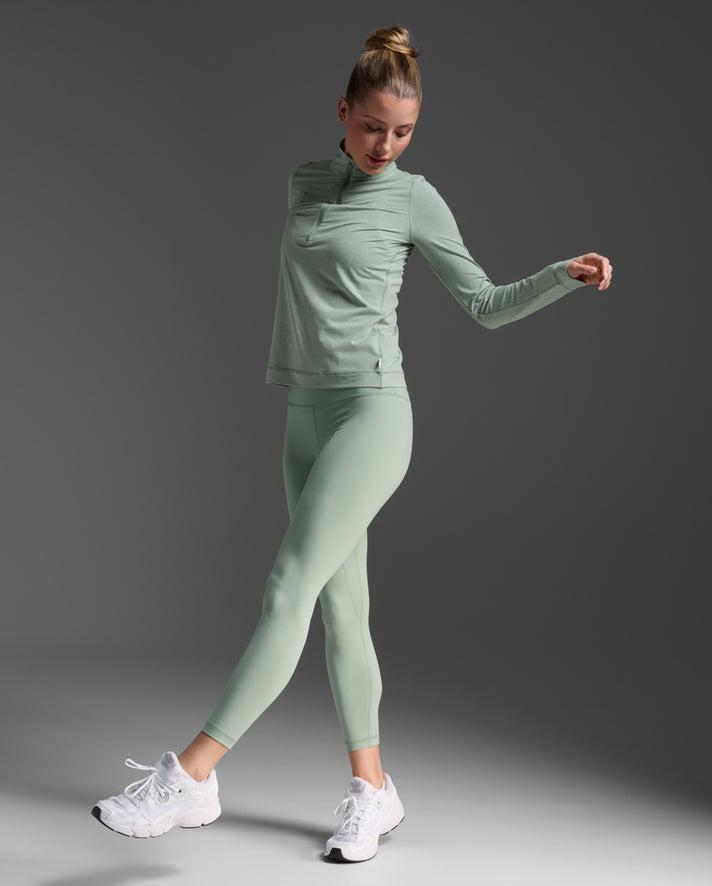 Flex 1/2 Zip Long Sleeve
