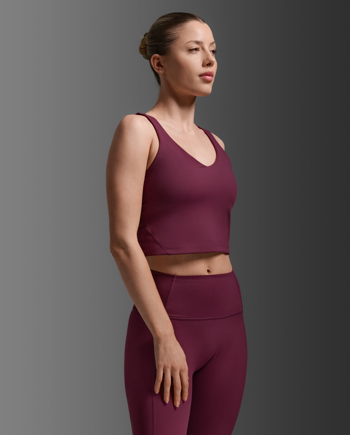 Fluid Longline Bra