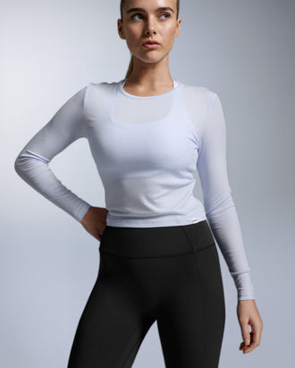 Fluid Modal Ribbed Long Sleeve