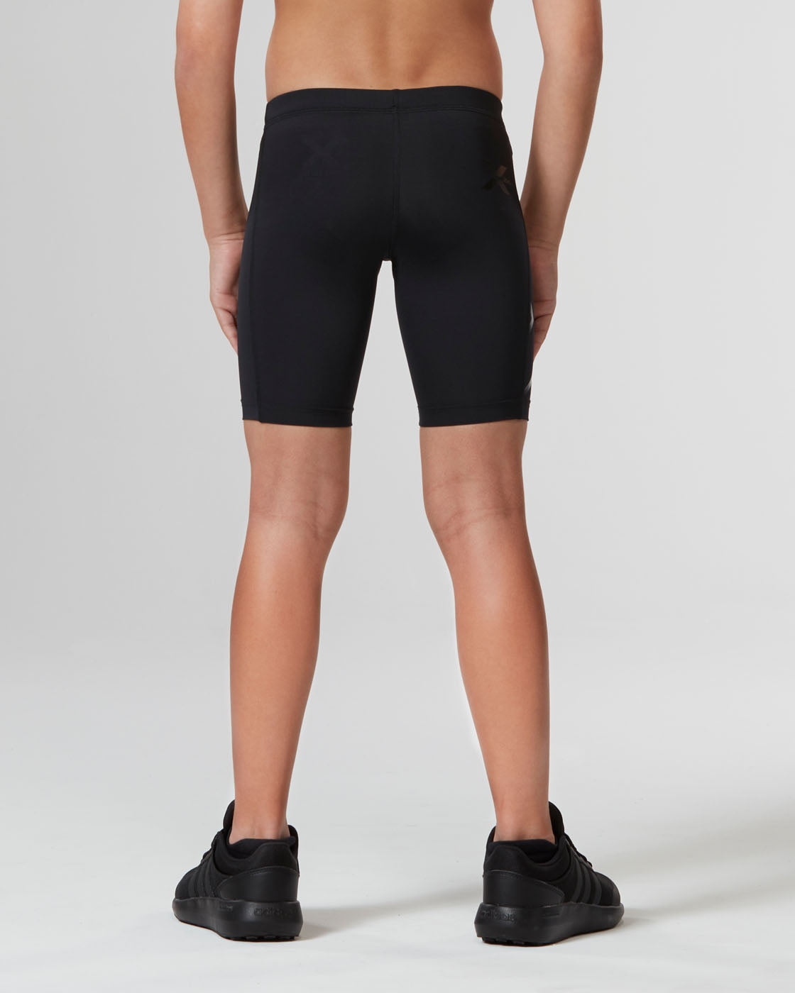 Core Boys Compression Shorts, Black/Nero