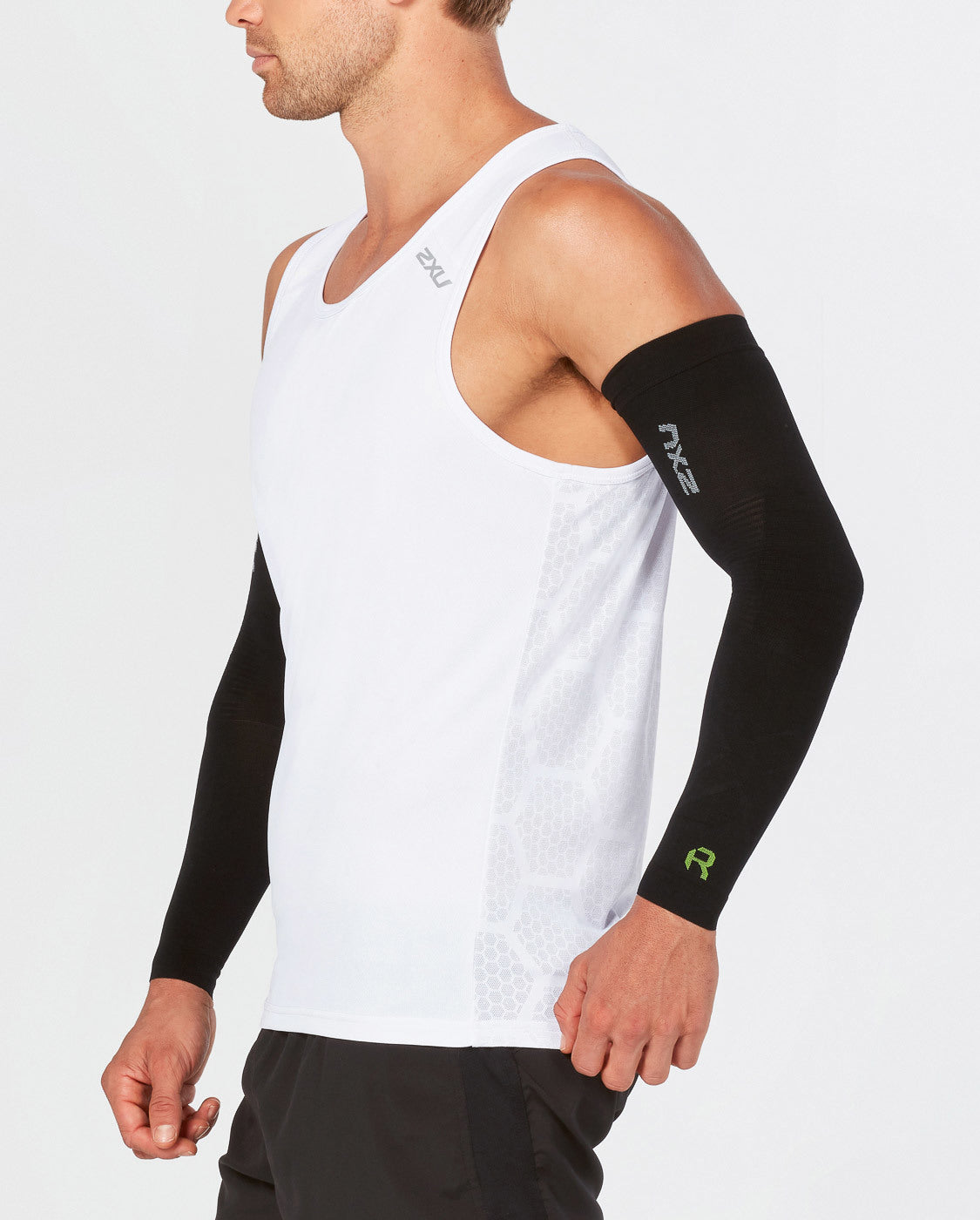 Recovery Flex Arm Sleeves, Black/Nero
